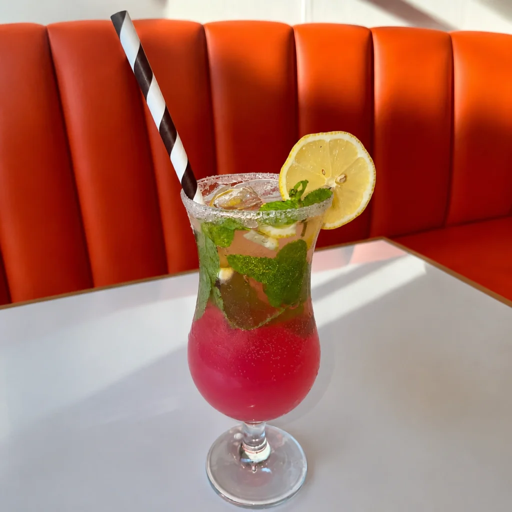 dragonfruit & mango mojito (1)