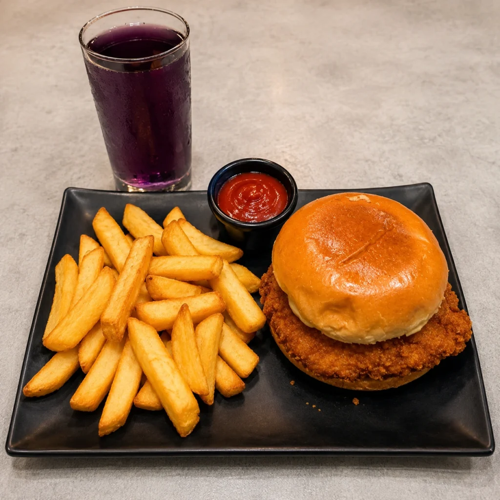 mini chicken burger