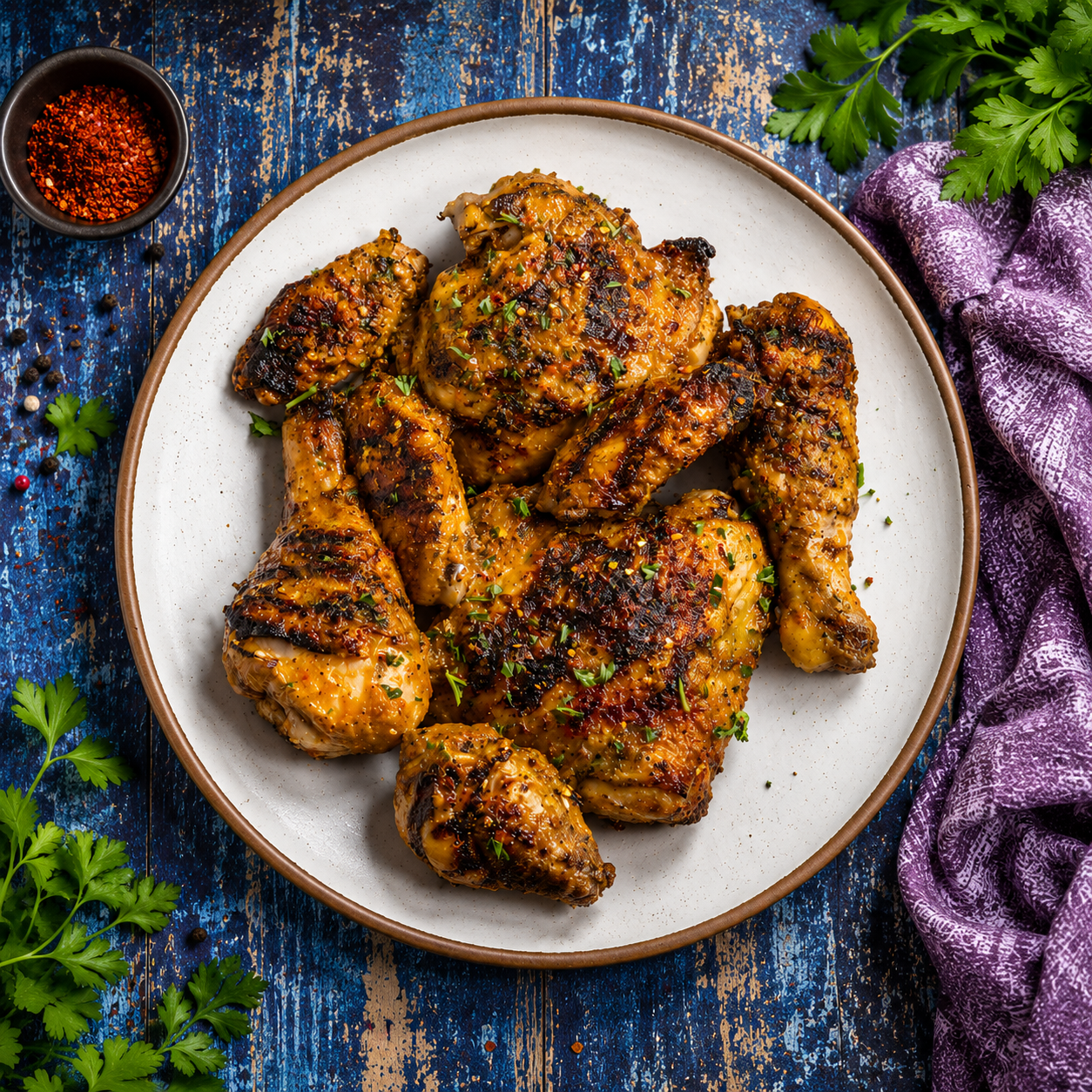 Home peri peri chicken