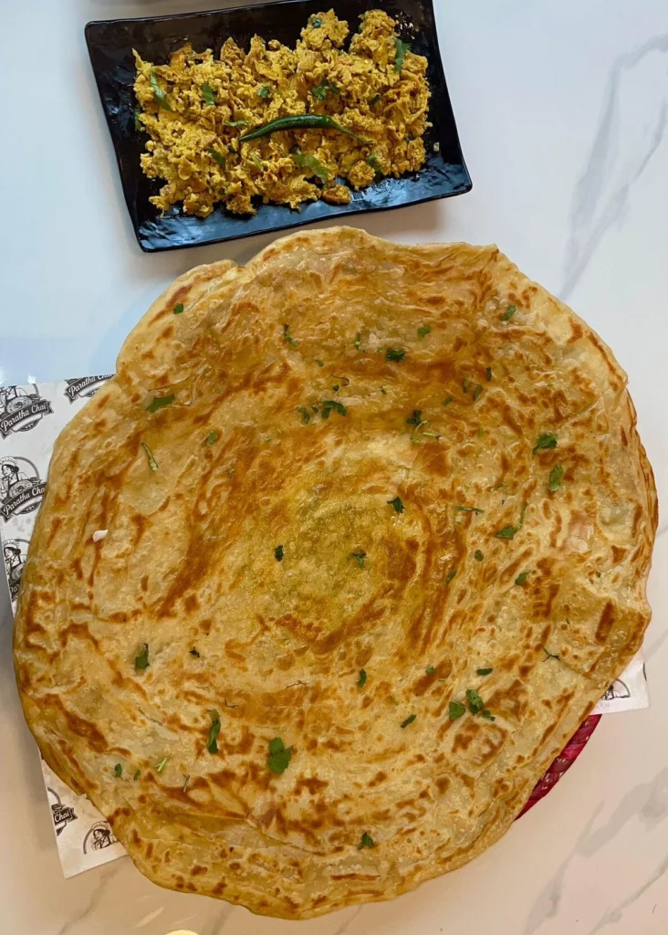 anda burji paratha