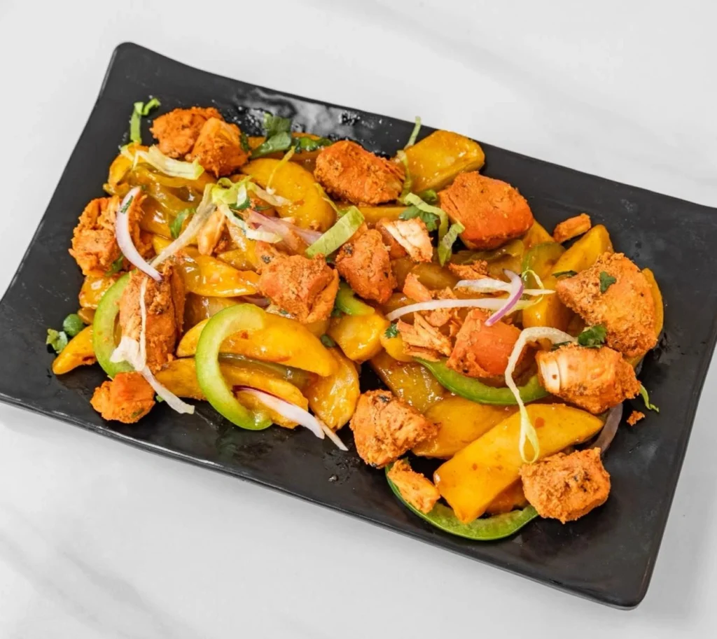 chicken tikka on masala chips