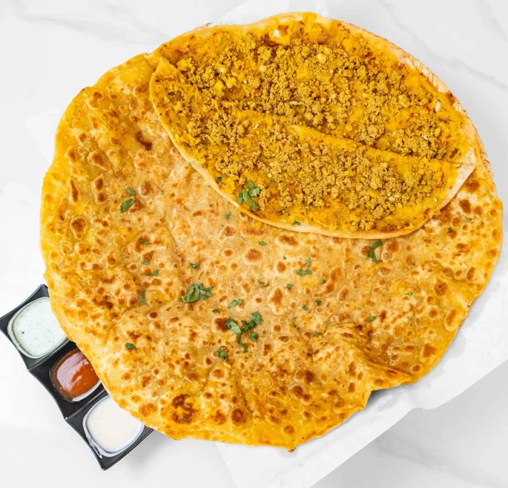 keema paratha